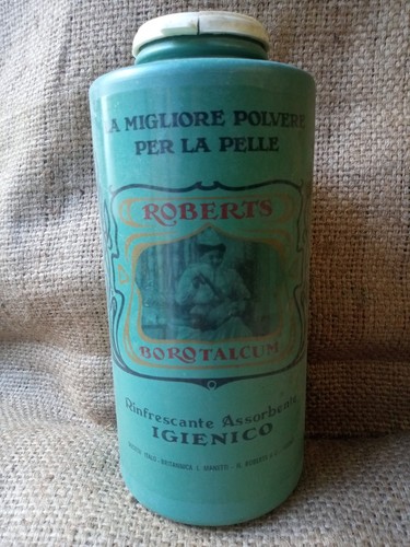 Barattolo borotalco roberts - borotalco,