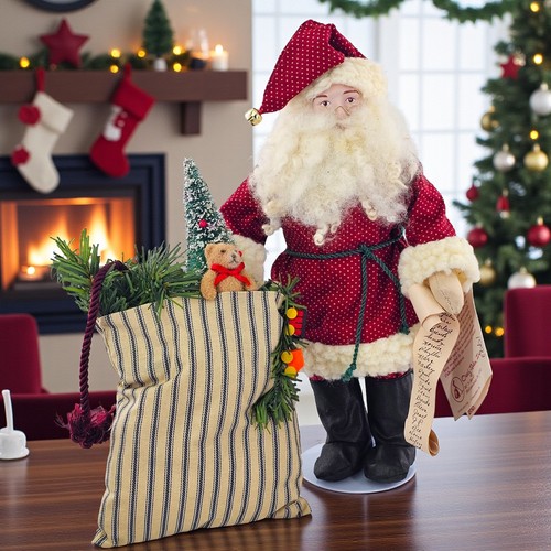 Vintage babbo natale panno - vintage,