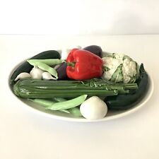 Piatto scultura verdura