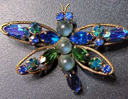 Spilla libellula vintage