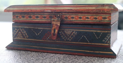 Scatola vintage legno - vintage, in