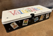 Scatola di latta vintage MCM