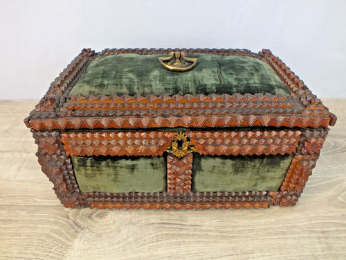 Antica scatola portagioie