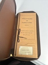 Vintage Valuable Papers Zipped