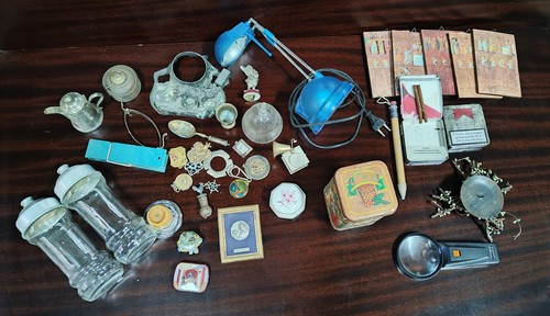 Lotto oggetti vintage misti - di,
