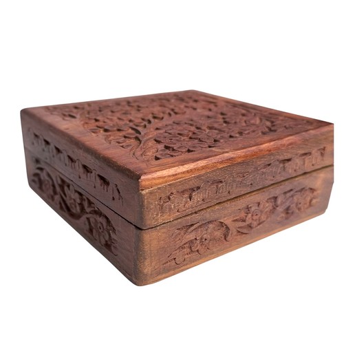 Portagioie legno intagliato - portagioie,