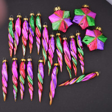 Lot 20+ Vintage Blown Glass